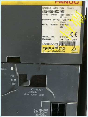 1Pcs Used A06B-6088-H422#H501  90-Days Warranty