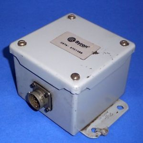 SYRON SENSOR JUNCTION BOX W/ BAYONET STYLE CONNECTOR, DTC1400