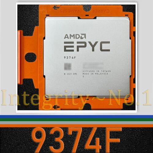 Amd Epyc Genoa 9374F 3.85Ghz 32-Core 256Mb Ddr5 320W Socket Sp5 Cpu Processor