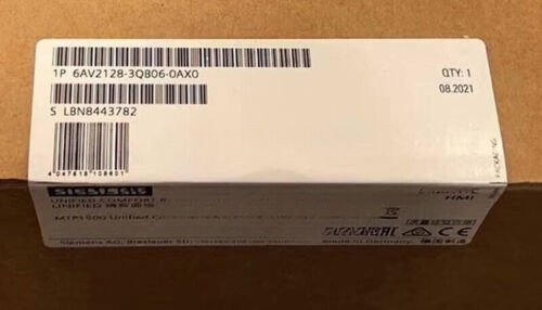 New Siemens 6Av2128-3Qb06-0Ax0 Simatic Hmi Mtp1500 Smart Panel 6Av21283Qb060Ax0