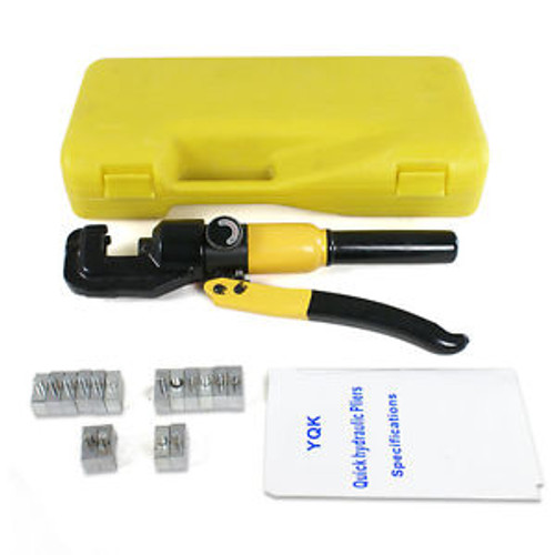 8Ton Hydraulic Wire Terminal Crimper Battery Cable Lug Crimping Tool