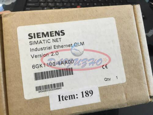 One New Siemens Industrial Ethernet Olm 6Gk1102-4Aa00 V2.0 6Gt2 801-2Ba10