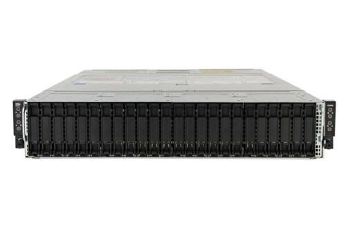 Dell C6400 W/ 4X Vxrail G560F C6420 Cto Node Server 24 X Nvme Bays