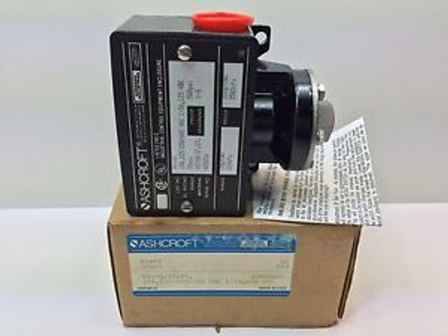 New Ashcroft Pressure Switch B464V Range: 30 Psi Proof: 500 Psi