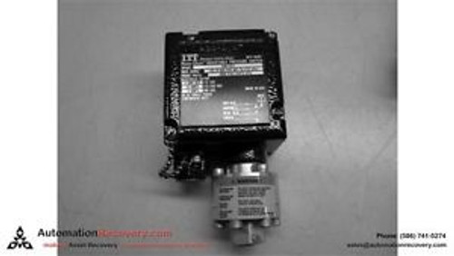Itt Aerospace Controls Mfr 98087 Adjustable Pressure Switch, New