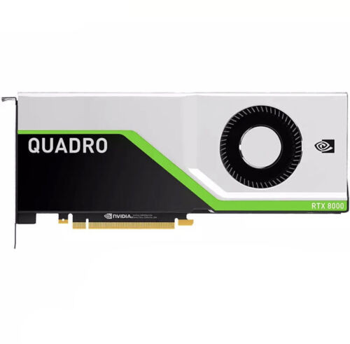 Nvidia Rtx8000 48Gb Ray Tracing Modeling Rendering Video Clip Graphics Card
