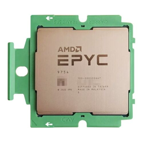 Amd Epyc Bergamo 9754 128-Core 2.25Ghz 256Mb 360W Zen4 Sp5 9004 Cpu Processor