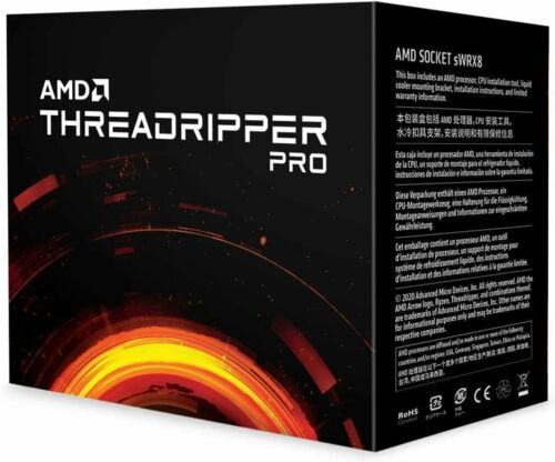 Amd Ryzen Threadripper Pro 3995Wx 100-000000087 Cpu Processors 64 Cores Swrx8-