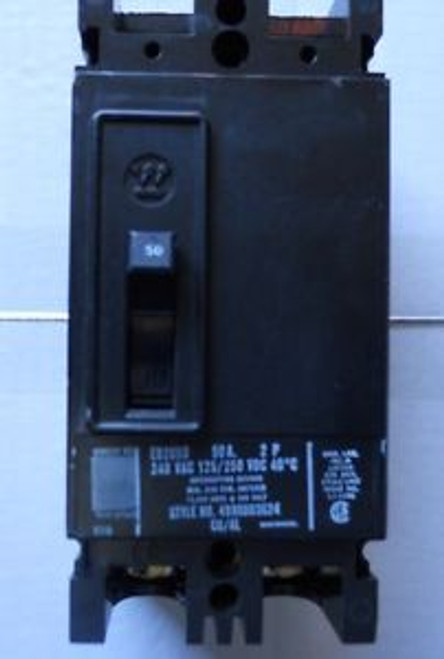 Westinghouse EB2050 Circuit Breaker 50A 240V 2P