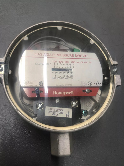 Honeywell C437D-E-G-H  Gas Pressure Switch
