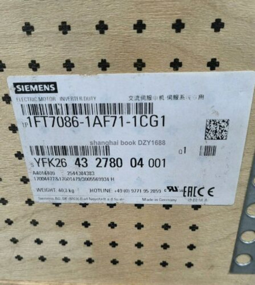 1Pcs New 1Ft7086-1Af71-1Cg1