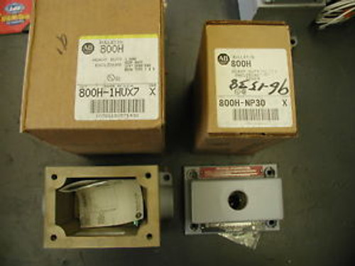 Allen Bradley 800H NP30 & 800-1HVX7 HD Enclosure