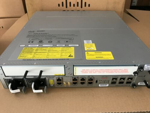 Cisco Asr-9001 Asr9001-S Router 120G Asr-9001-Fan 2 A9K-750W-Ac Or 2 A9K-750W-Dc