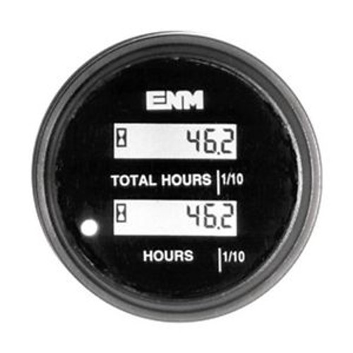 Hour Meter, LCD, 10-40 VDC