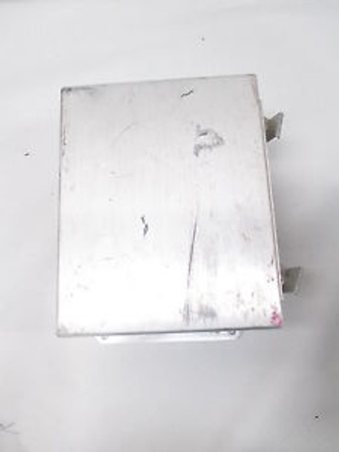 HOFFMAN A1008CHAL ALUMINUM 10 IN 8 IN 4 IN ELECTRICAL ENCLOSURE D462944