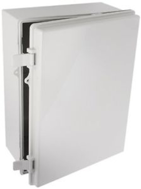 BUD Industries NBB-15247 Style B Plastic Outdoor NEMA Box with Solid Door  15-43