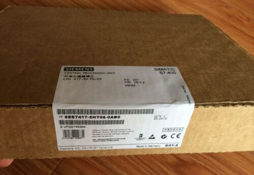 1Pcs New 6Es7417-5Ht06-0Ab0 ( )