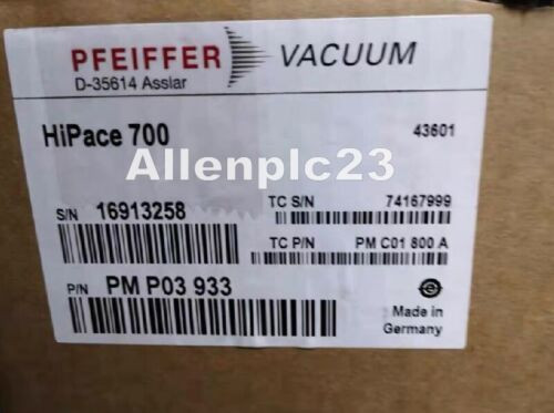 Pfeiffer Hipace700 Molecular Pump Pmp03933 Fast Expedited Shipment Pfeiffer Hipace700 Molecular Pump Pmp03933 Fast Expedited Shipment