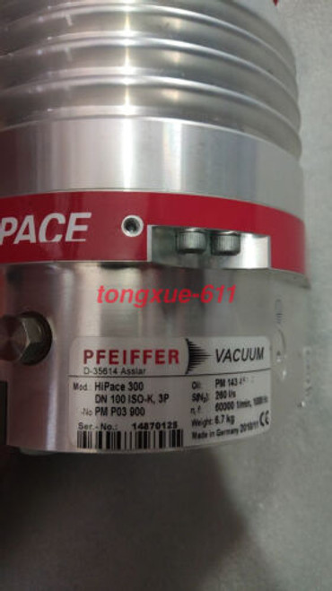 Pfeiffer Hipace 300 Molecular Pump Hipace300 Via Fedex Or Dhl