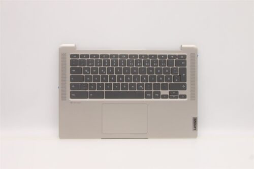 Lenovo Chromebook 14Itl6 Keyboard Palmrest Top Cover German Silver 5Cb1D33512