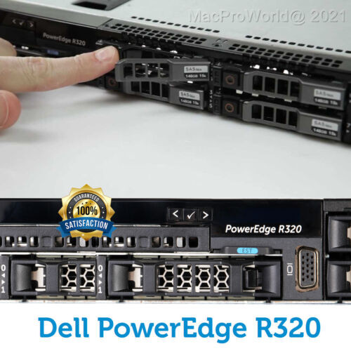 Dell Poweredge R320 Xeon-E5-2430V2 2.50Ghz 24Gb Ddr3 H710 Turbo 3.00Ghz 8X600Gb
