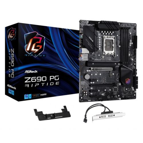 Asrock Z690 Phantom Gaming Riptide Intel Lga 1700 Ddr4  Motherboard