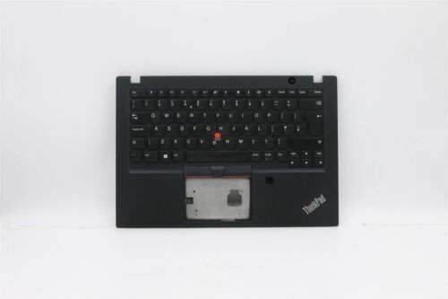 Genuine Lenovo Thinkpad T490S Palmrest Cover Keyboard Uk Black 02Hm487 02Hm451