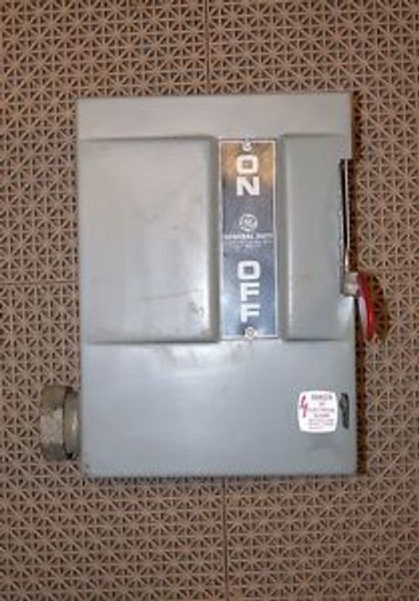 60 amp Electrical Disconnect 230v 1 PH W/ 2-FRN45 Fuses 15 HP Max