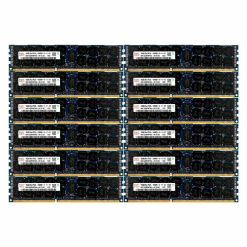 Pc3L-10600 12X16Gb Dell Poweredge R320 R420 R520 R610 R620 R710 R820 Memory Ram