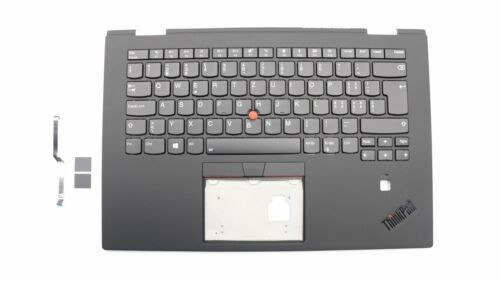 Lenovo Yoga X1 3Rd Gen Palmrest Touchpad Cover Keyboard Swiss Black 01Lx810