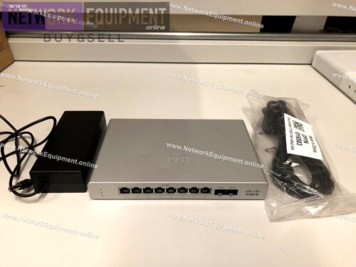 Cisco Meraki Ms120-8Lp-Hw Unclaimed Poe+ Gigabit Switch