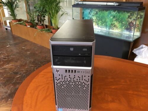 Hpe Proliant Ml310E G8 Tower Server Quad Core Xeon E3-1220V2 3.1Ghz 2X 2Tb Disks
