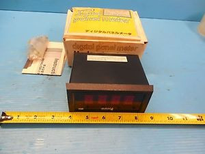 NEW TSURUGA TDP 1041 DA9 S16 DIGITAL PANEL METER INDUSTRIAL MONITOR SCREEN