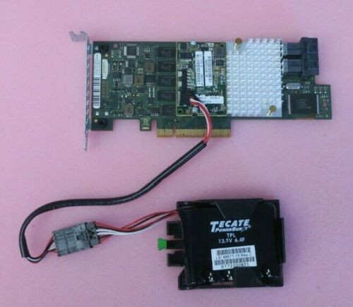 Fujitsu Praid Ep420I /2Gb 8-Port Sed Sas Raid Controller D3216-B33 + Fbu & Cable