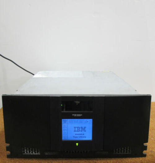 Ibm 4560-Slx Backup Tape Library Enclosure With Ad605A Lto2 Tape Drive 59P6689