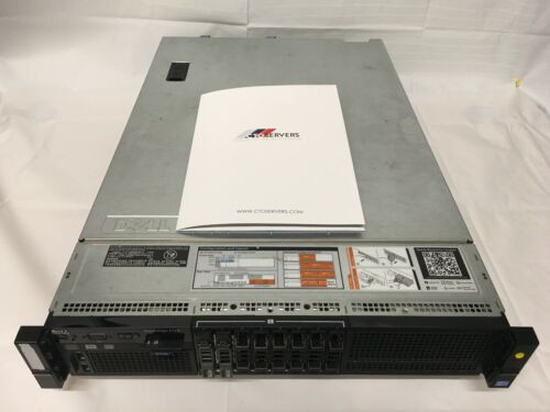 Dell Poweredge R720 Rack Server Dual 8-Core E5-2650 V2 16 Cores1.2Tb Sas 128Gb