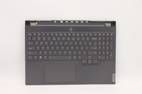 Lenovo Legion 7-16Achg6 Keyboard Palmrest Top Cover Us Europe Grey 5Cb1C17310