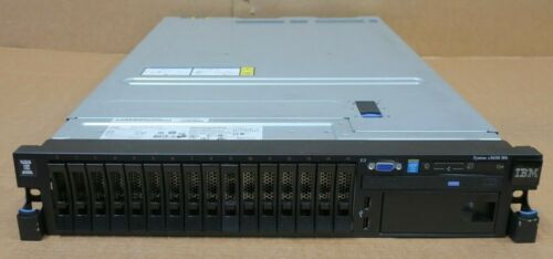 Ibm System X3650 M4 7915-Ac1 2X 6C E5-2630 96Gb Ram 16X 2.5" Hdd Bays 2U Server