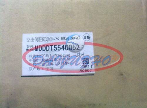 One New Panasonic Ac Servo Driver Mdddt5540052