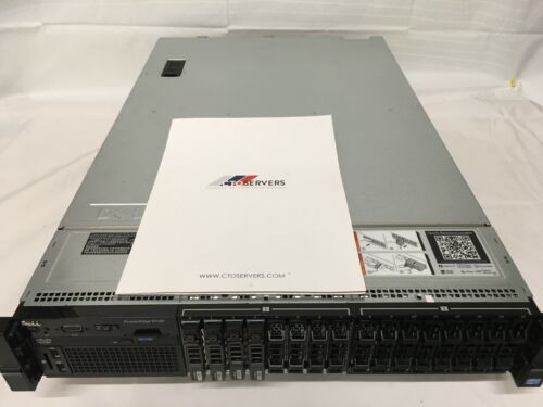 Dell Poweredge R720 Rack Server Dual 8-Core Xeon E5-2687 16X Sff 2.5" Bay Vmware