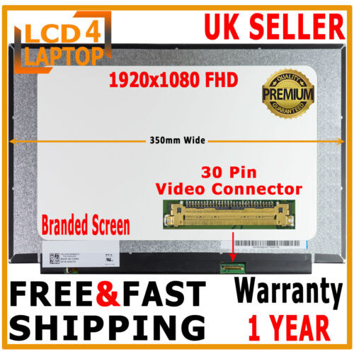 Compatible Boe Nv156Fhm-N67 15.6" Fhd Ips Laptop Screen 30 Pins Display Panel