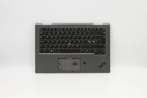 Lenovo Yoga X1 4Th Gen Palmrest Touchpad Cover Keyboard Nordic Grey 5M10V24969