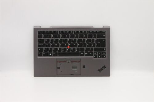 Lenovo Yoga X1 4Th Keyboard Palmrest Top Cover Slovenian Grey Backlit 5M10V24864