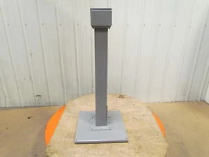 Straight Pedistal Column w/Large Base & 6x6x4-3/4 2 Station Box