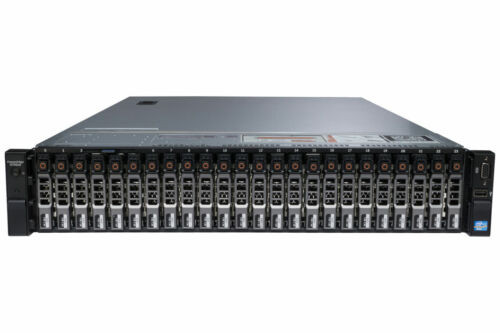 Dell Poweredge R720Xd 2X 8C E5-2650 32Gb Ram 24X 600Gb 2X 300Gb Hdd 2U Server