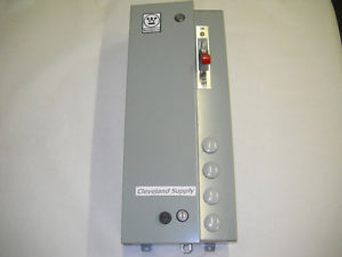 WESTINGHOUSE DISCONNECT TYPE 12 ENCLOSURE SIZE 00-2  25 X 10 X 6    NOS