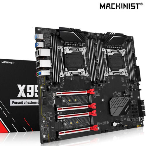 X99 Lga 2011-3 Motherboard Support Dual Cpu With Ddr4 Ram Usb 3.0 Dual Nvme M.2