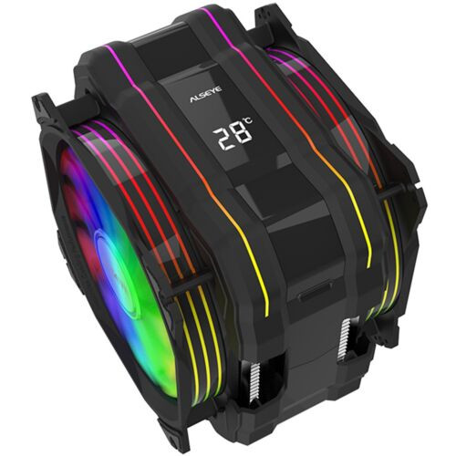 Intel Colorful 12Cm 180W Tdp Rgb Cooler Cpu Processor Heatsink-