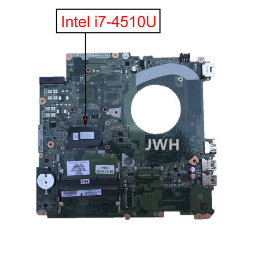 For Hp Envy 17T-K Motherboard I7-4510U 763721-001 763721-501/601 Day11Amb6E0