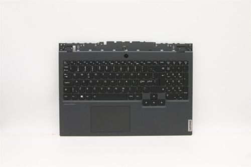 Lenovo Legion 5-15Imh6 Keyboard Palmrest Excellent Cover Norwegian Black-